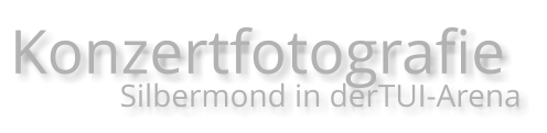Konzertfotografie             Silbermond in derTUI-Arena