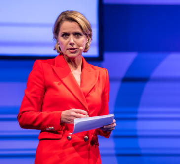 Moderatorin Astrid Frohloff