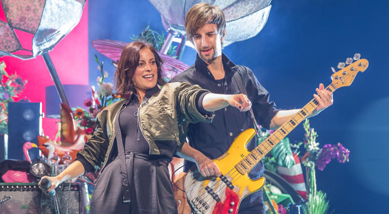 Silbermond in der TUI-Arena in Hannover 