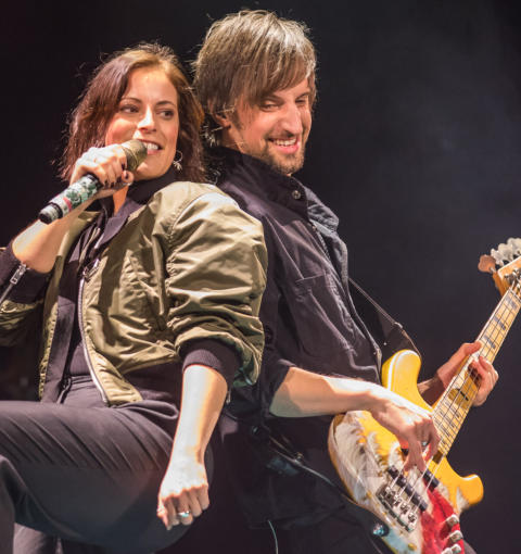 Silbermond in der TUI-Arena in Hannover 