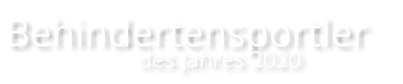 Behindertensportler                        des Jahres 2020